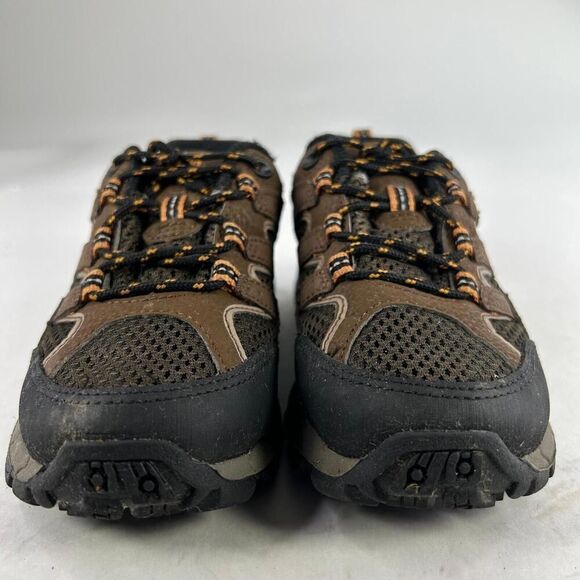 Merrell Kid's Moab 2 Low Boot US 11 Brown Lace-Up Waterproof Hiking Sneaker - Picture 2 of 10